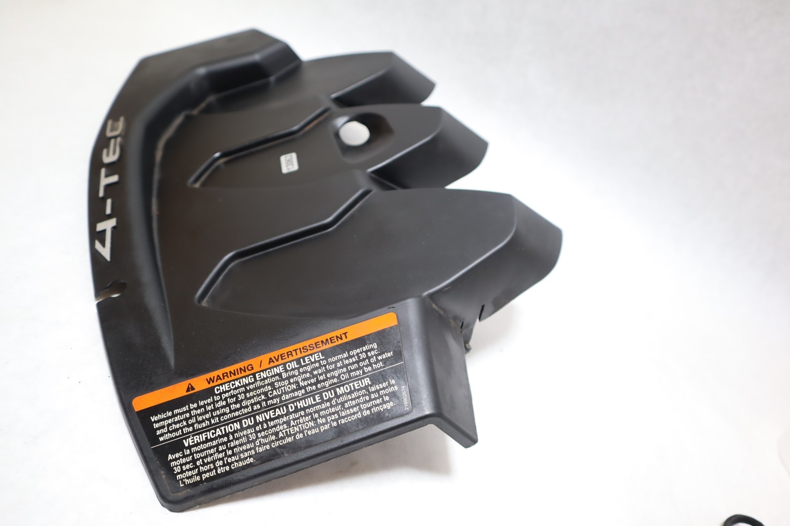 2006 07 SEA-DOO GTX 4TEC WAKE PLASTIC ENGINE COVER 270000677 - Image 4