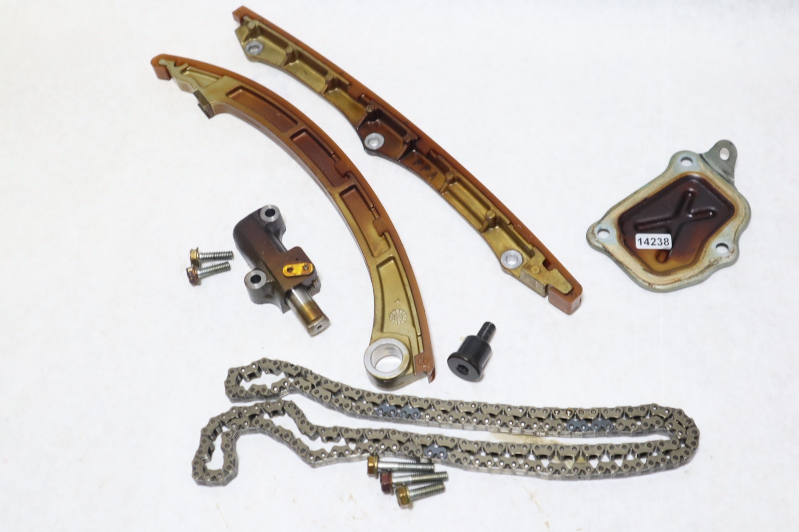 Honda BF150A outboard timing chain and guides