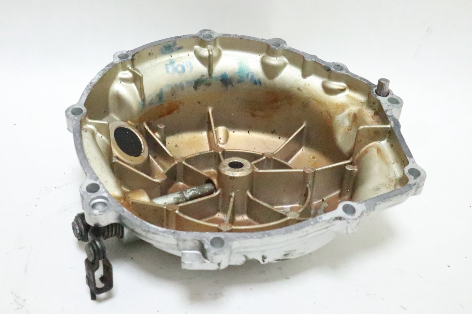 2004 2005 Yamaha FZ600 FZ6 FZ6S CLUTCH COVER ENGINE MOTOR CRANKCASE - Image 24