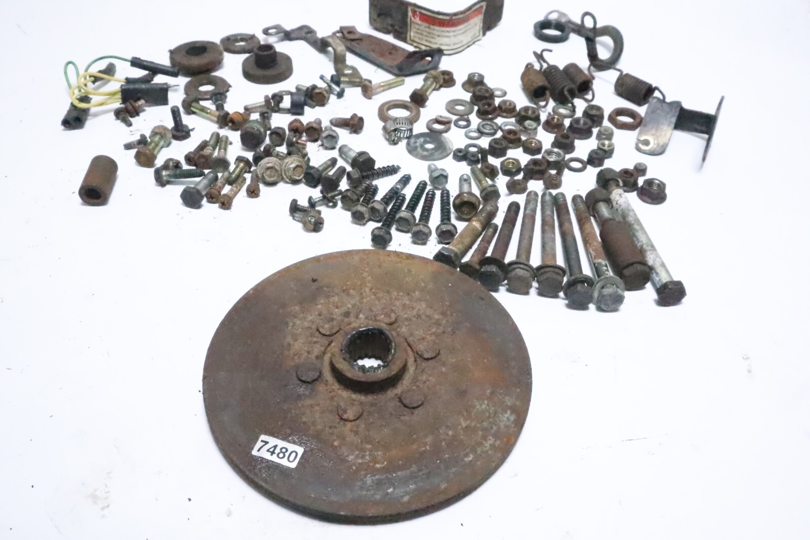 96 Polaris xpress 300 2x4 Miscellaneous Bolts Hardware Misc Bolt Nut Spring - Image 2