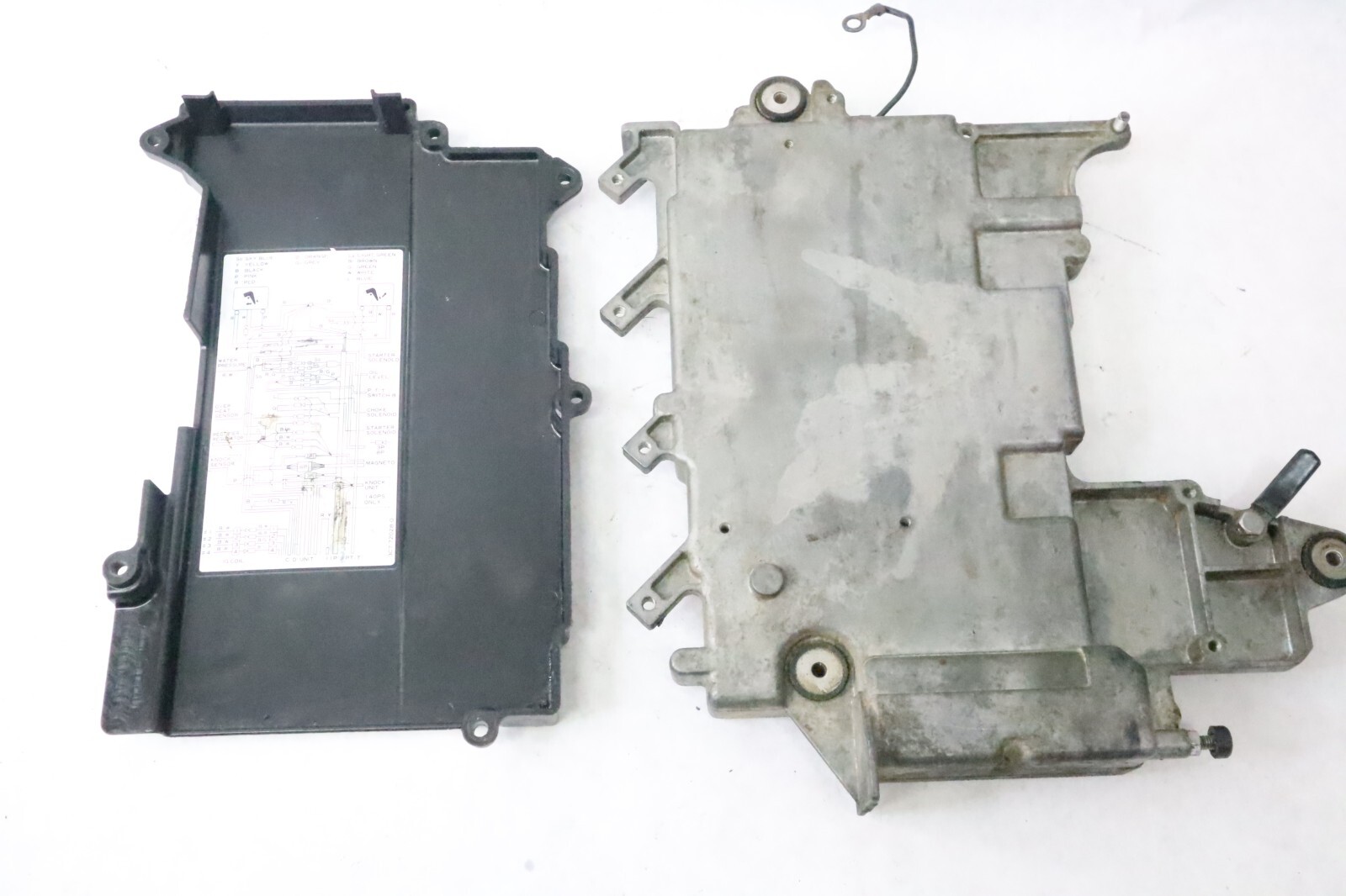 TOHATSU 115 120 140 HP ELECTRIC BRACKET + COVER 3C7-06901-2 m120a - Image 4