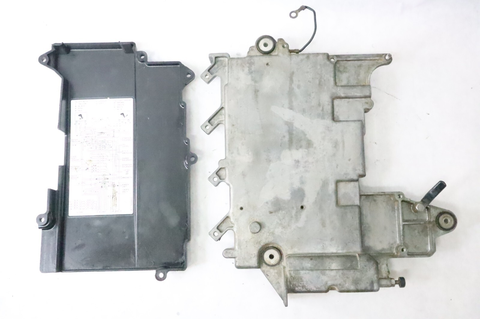 TOHATSU 115 120 140 HP ELECTRIC BRACKET + COVER 3C7-06901-2 m120a - Image 5