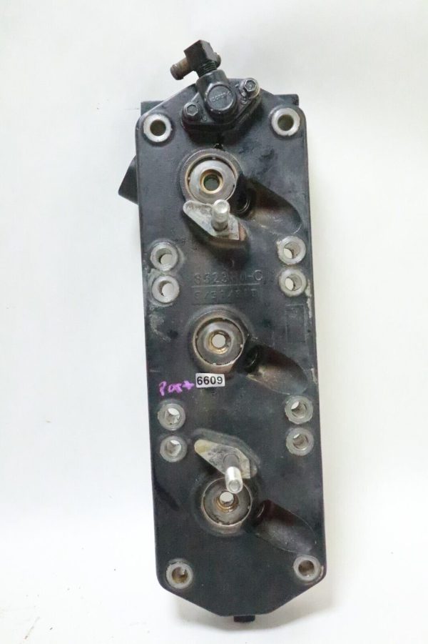 Mercury Optimax 135hp outboard port cylinder head (852380-C)  USED - Image 2