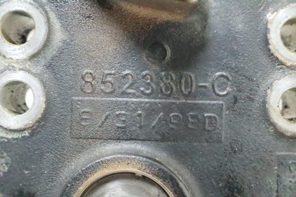 Mercury Optimax 135hp outboard port cylinder head (852380-C)  USED - Image 3