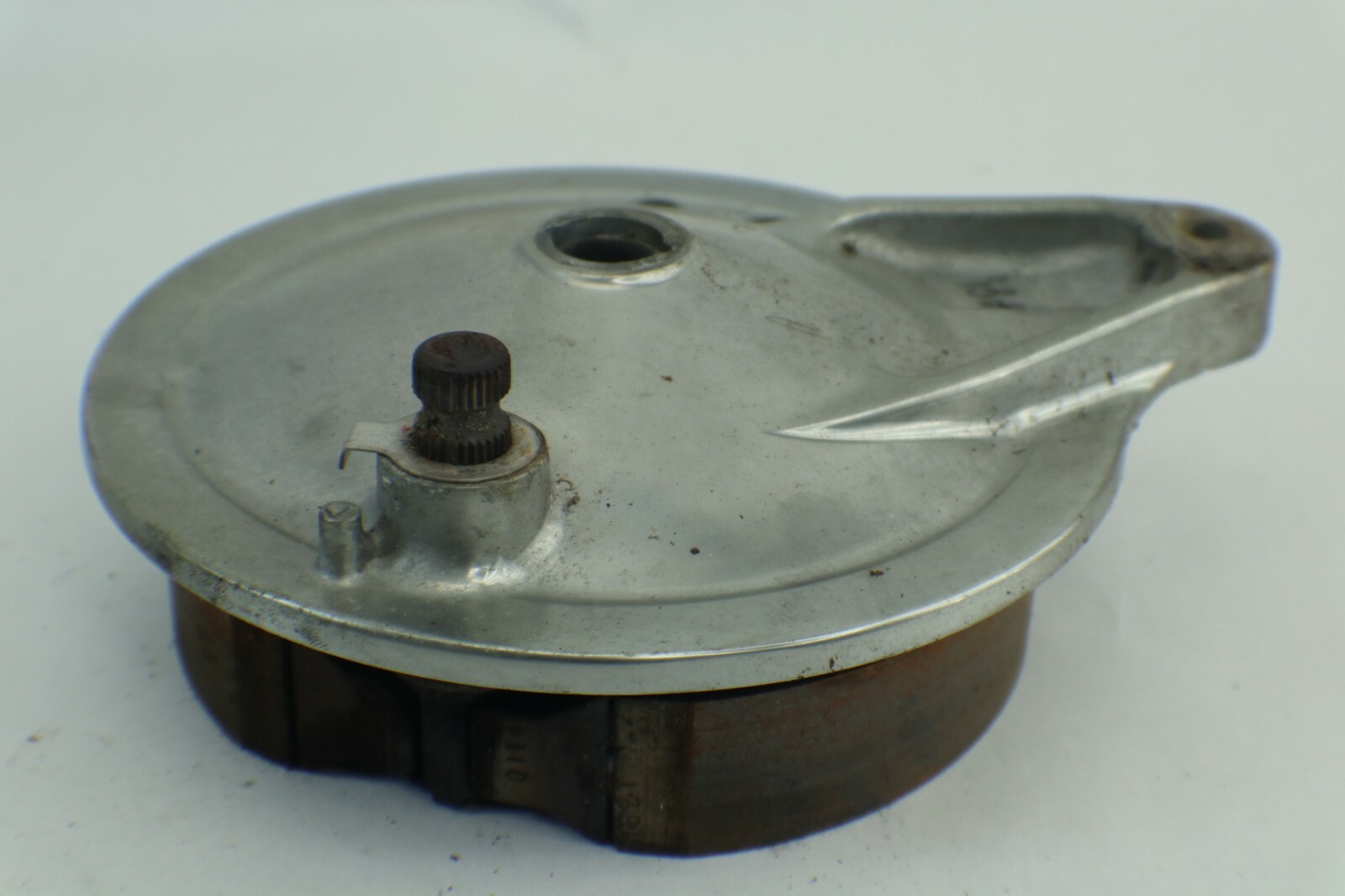 2001 2002 2003 Honda Shadow Spirit VT 750 rear brake plate hub drum NICE - Image 3