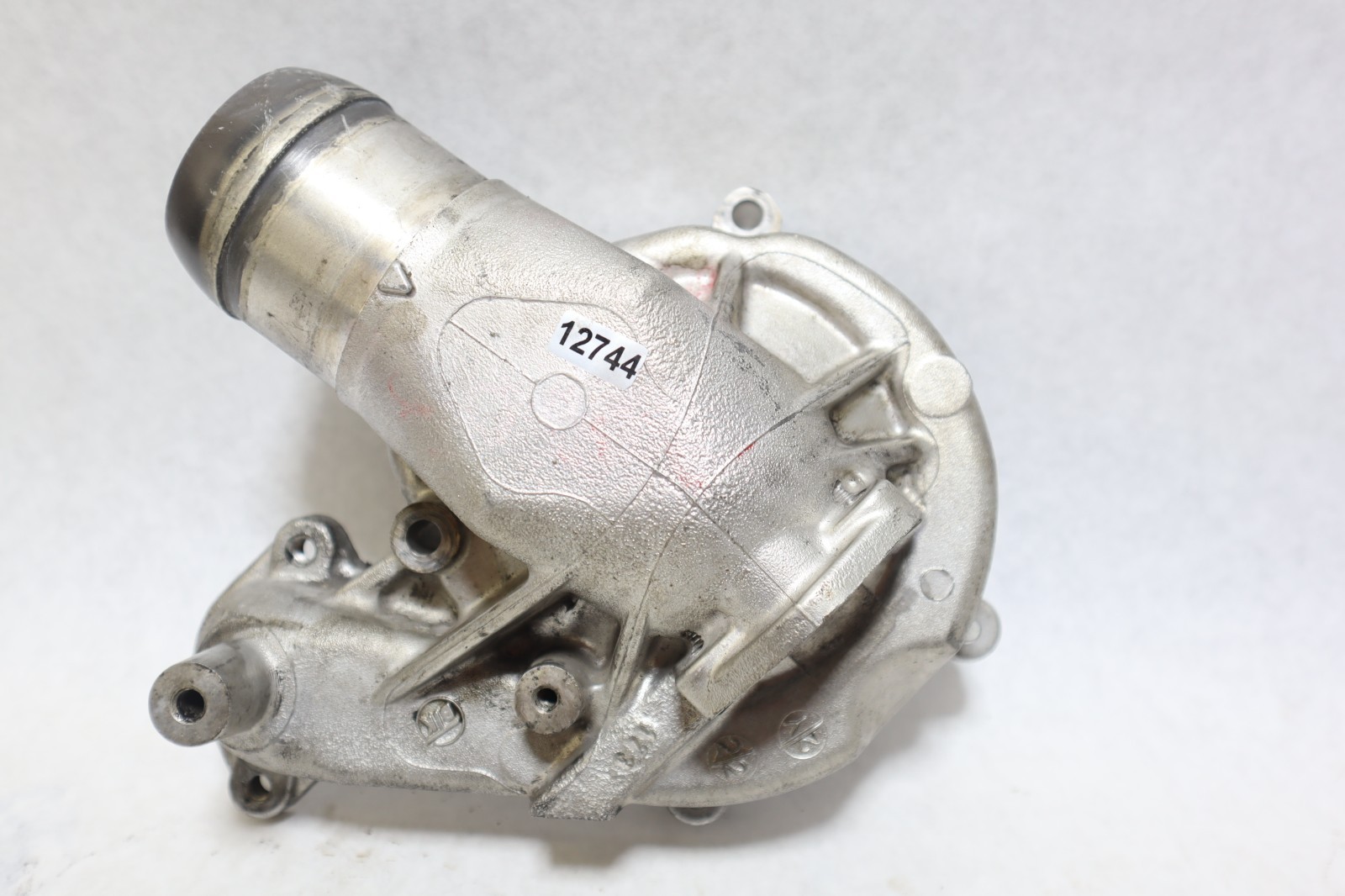 06-15 Chevy Silverado/GMC LBZ LMM LML DURAMAX WATER PUMP HOUSING 12637105 OEM - Image 13