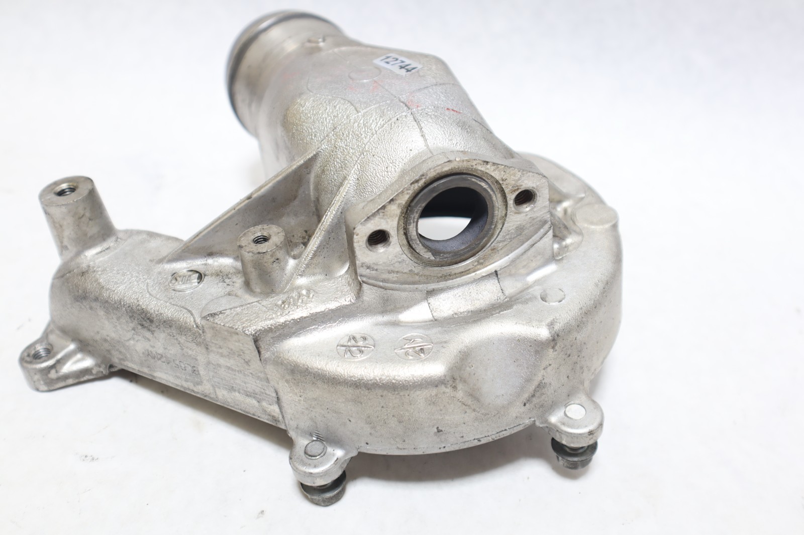 06-15 Chevy Silverado/GMC LBZ LMM LML DURAMAX WATER PUMP HOUSING 12637105 OEM - Image 15