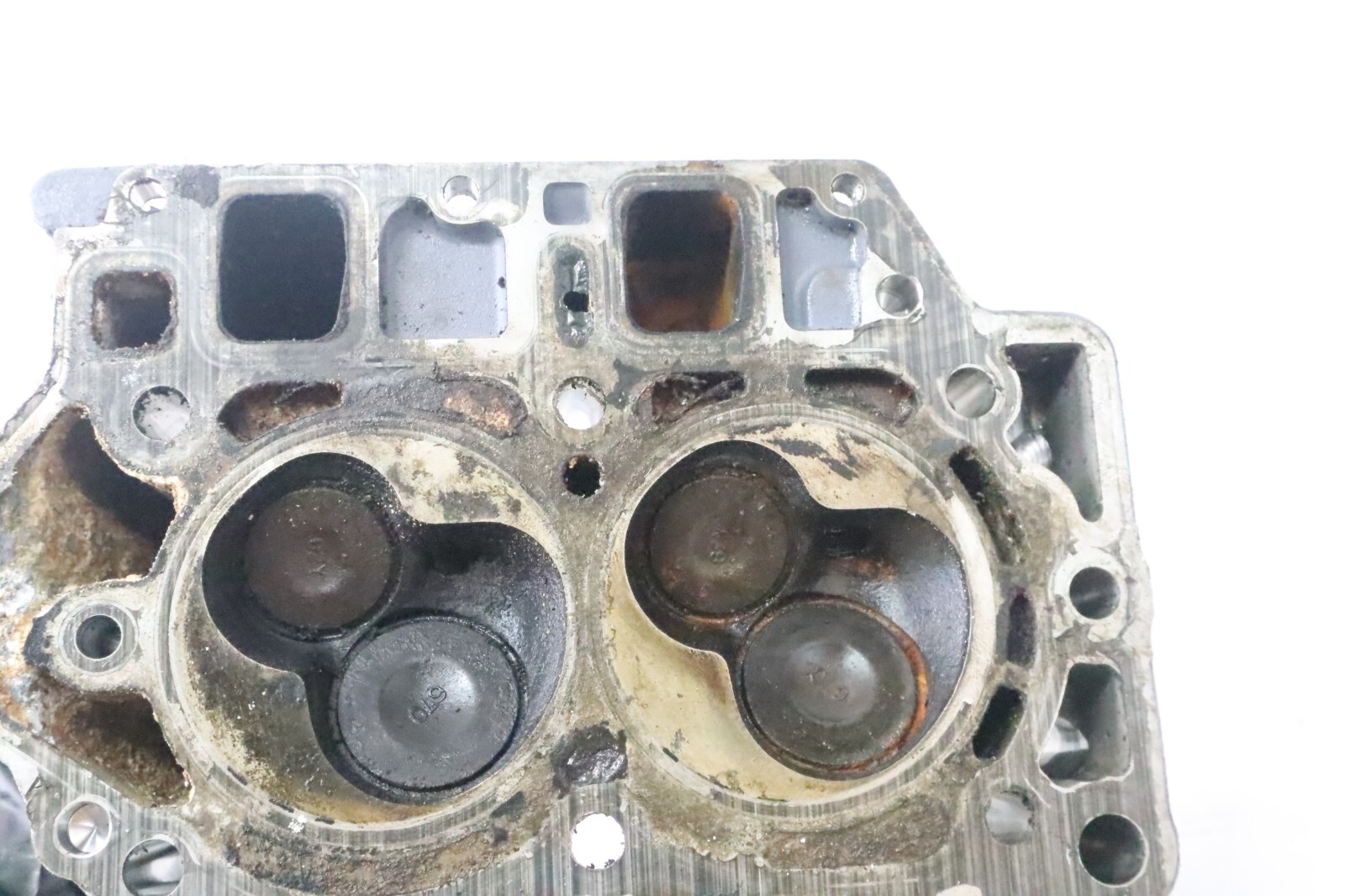 2004-2006 YAMAHA f 25 hp OEM CYLINDER HEAD ASSY #65W-11111-20-1S core - Image 25