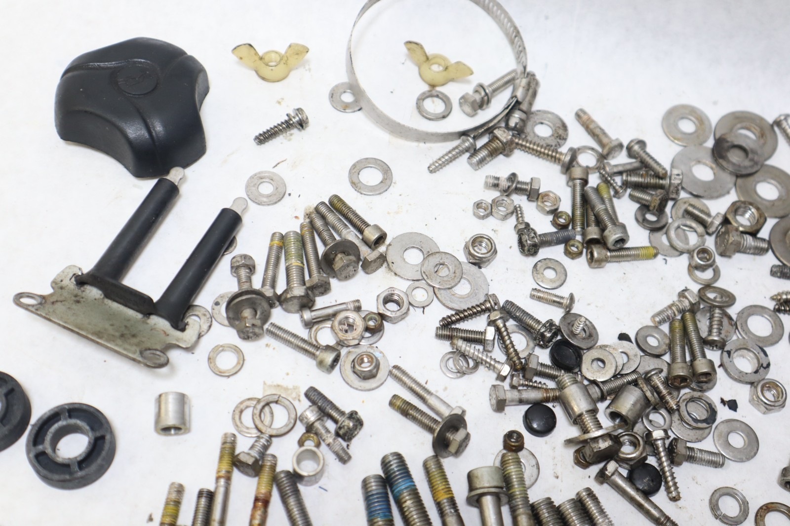 2003 SEA DOO GTI mixed bolts MISC HARDWARE KIT / NUTS BOLTS BRACKETS - Image 17
