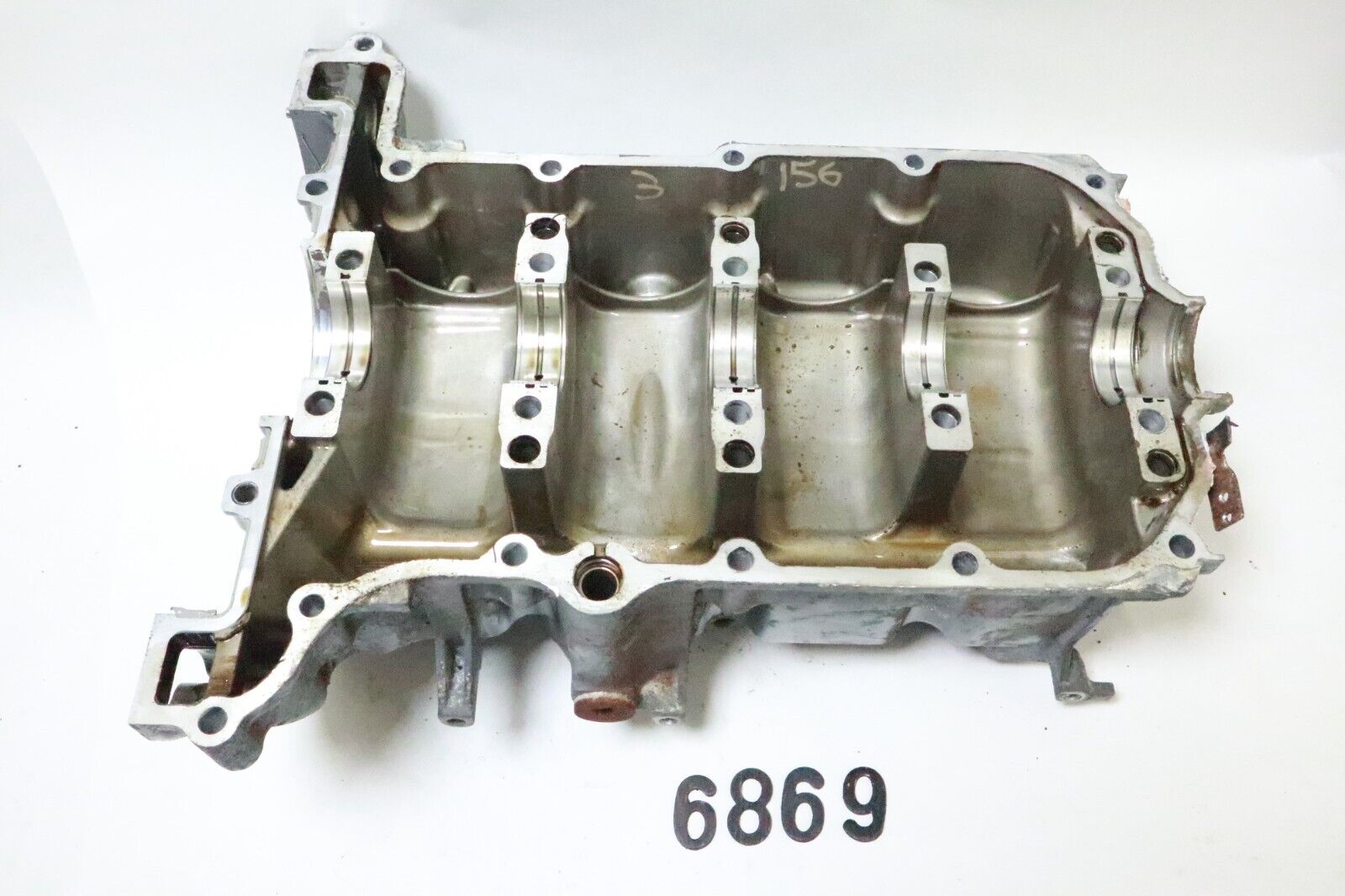 Honda 115 130 HP BF115 BF130 Crankcase Block PN 12000-ZW5-010ZA Fits 1999-2006 USED - Image 12