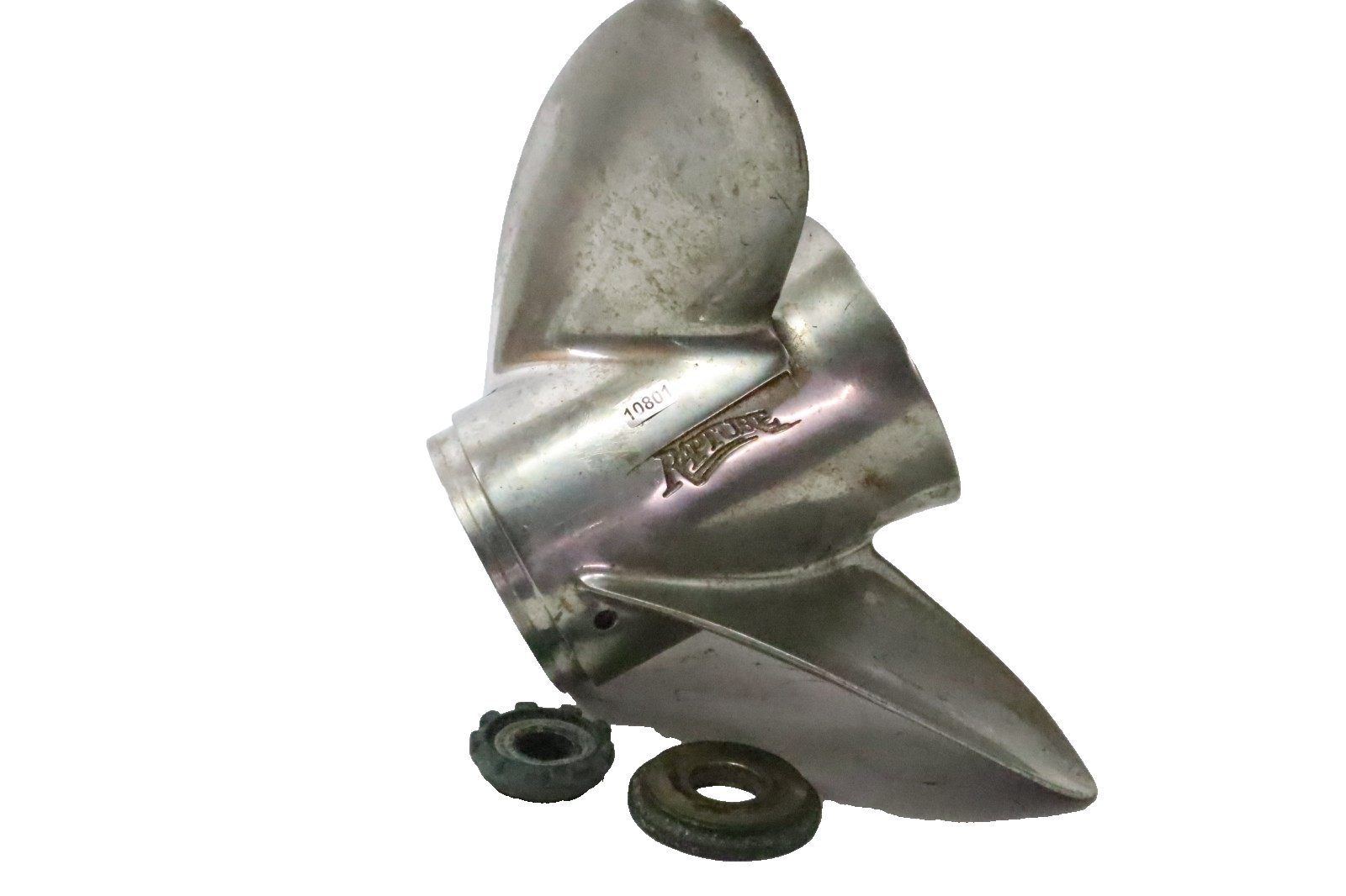 Michigan Wheel Rapture Stainless Propeller 3 Blade RH 14.25 X 19 # 033076 - Image 2