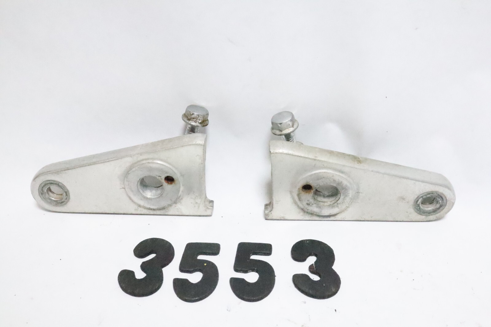 Honda VF1100C V65 Magna OEM Headlight Lamp Mount Mounting Ears Brackets Stays - Image 11