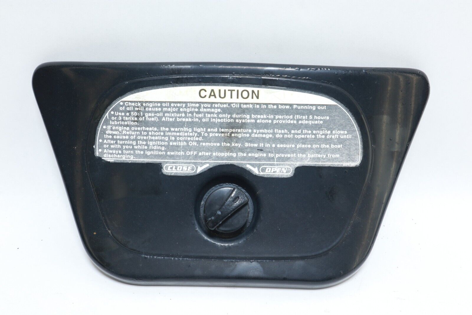 1997 Kawasaki Jet Ski 1100 STX JT1100 GLOVE BOX COVER LID 14090-3771-VK USED