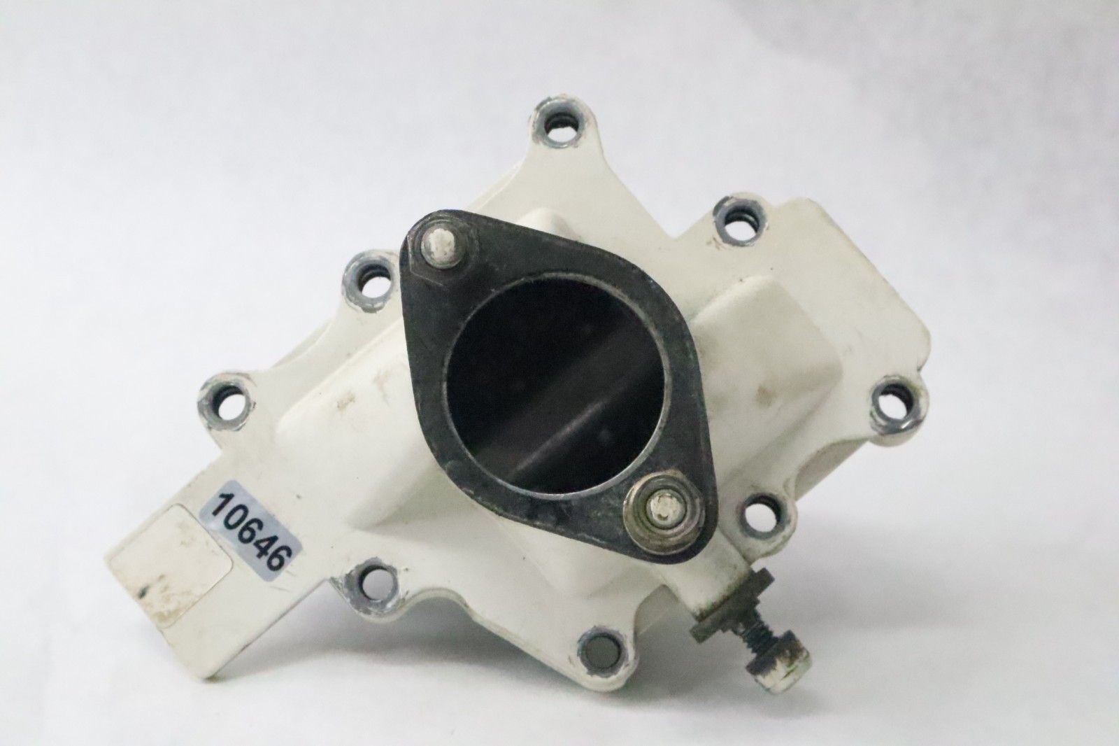 1970 72 Chrysler 35 hp 357hb Outboard intake manifold + reed valves 433158 - Image 3
