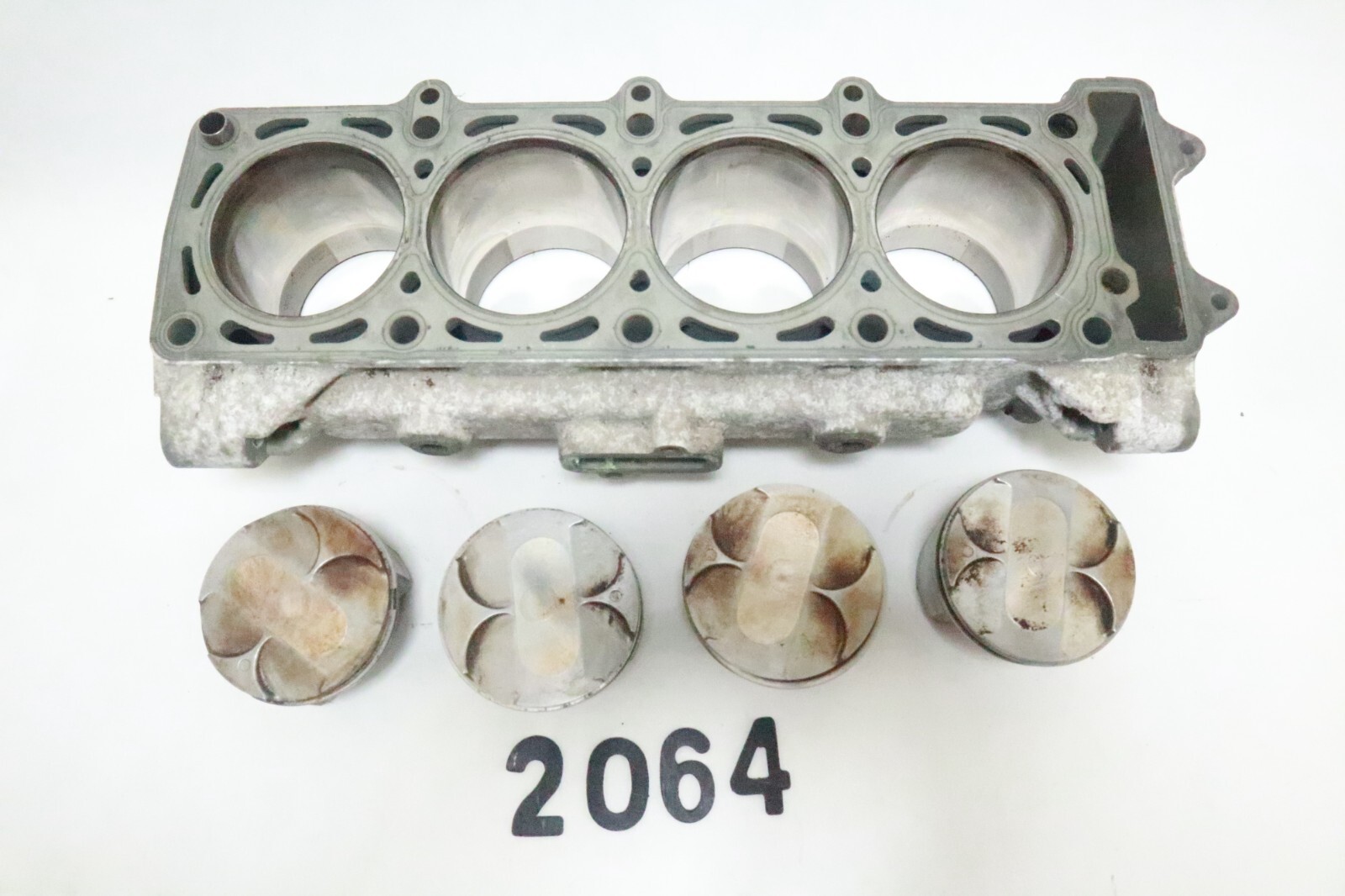 2000 2001 KAWASAKI NINJA ZX9R ZX900F ENGINE MOTOR PISTON CYLINDERS BLOCK JUG - Image 2