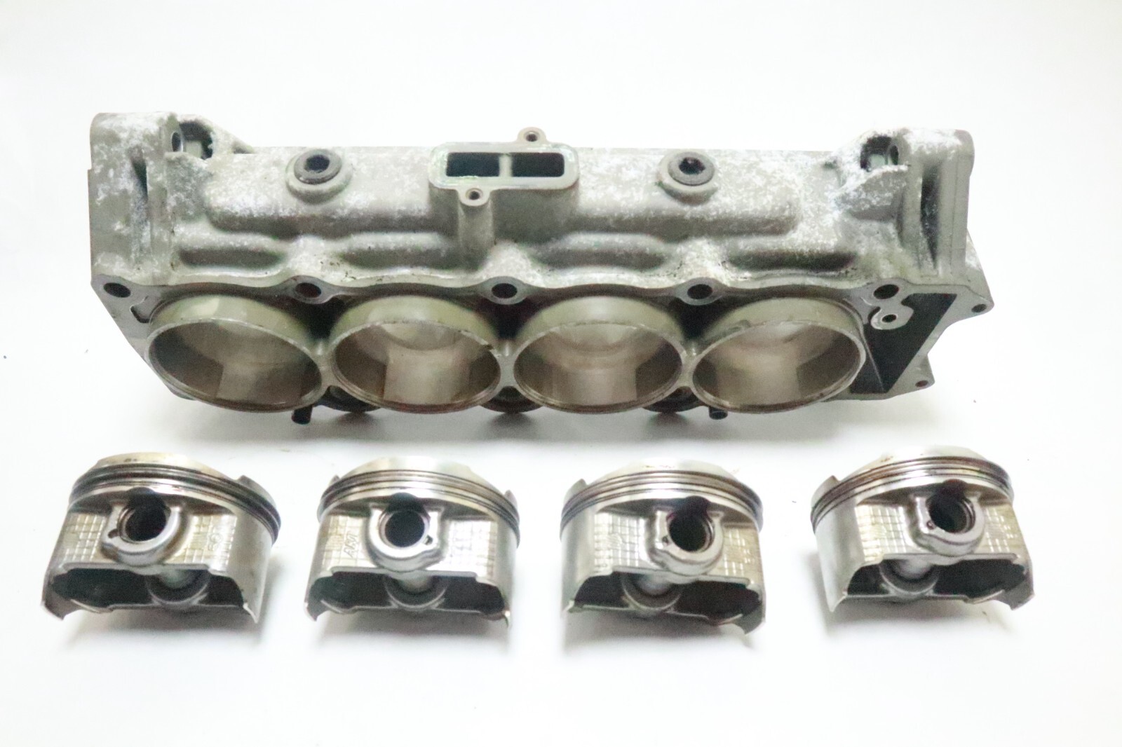 2000 2001 KAWASAKI NINJA ZX9R ZX900F ENGINE MOTOR PISTON CYLINDERS BLOCK JUG - Image 5