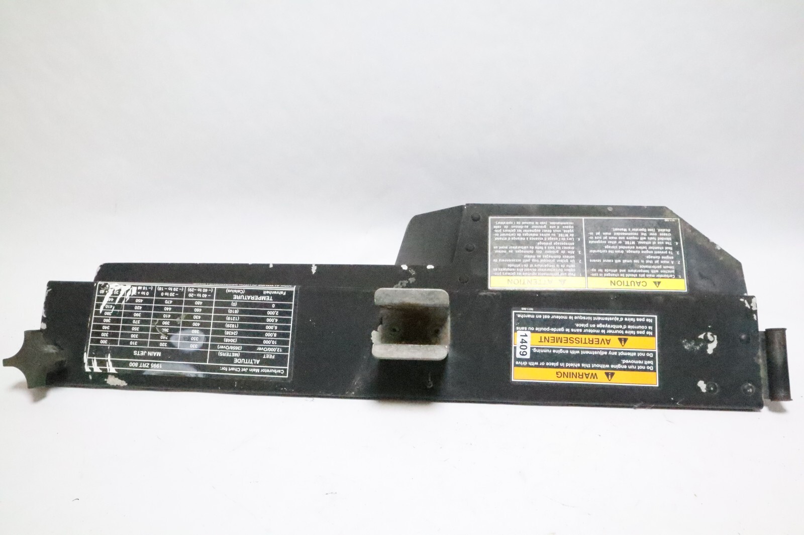 ARCTIC CAT zrt 800 Thundercat OEM BELT COVER 0707-187 - Image 6