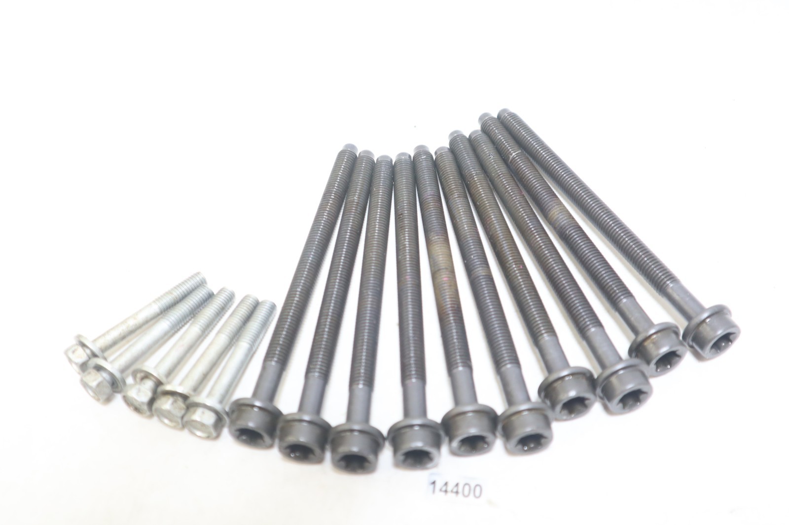 Yamaha 75-80-90-100-115 HP 2000 Set of 10 Cylinder Head Bolts 90105-10M89-00 - Image 3