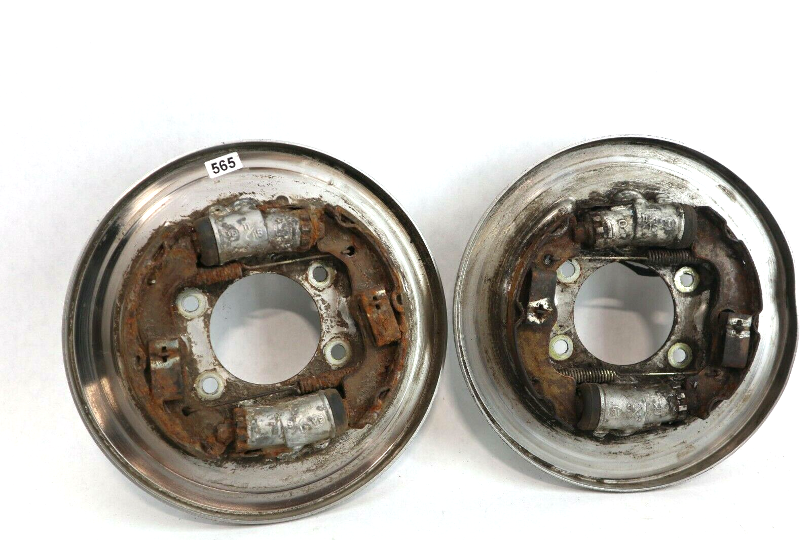 88-95 Honda Fourtrax 30 350 Foreman 4x4 Left Front Drum Brake Backing Plate - Image 13