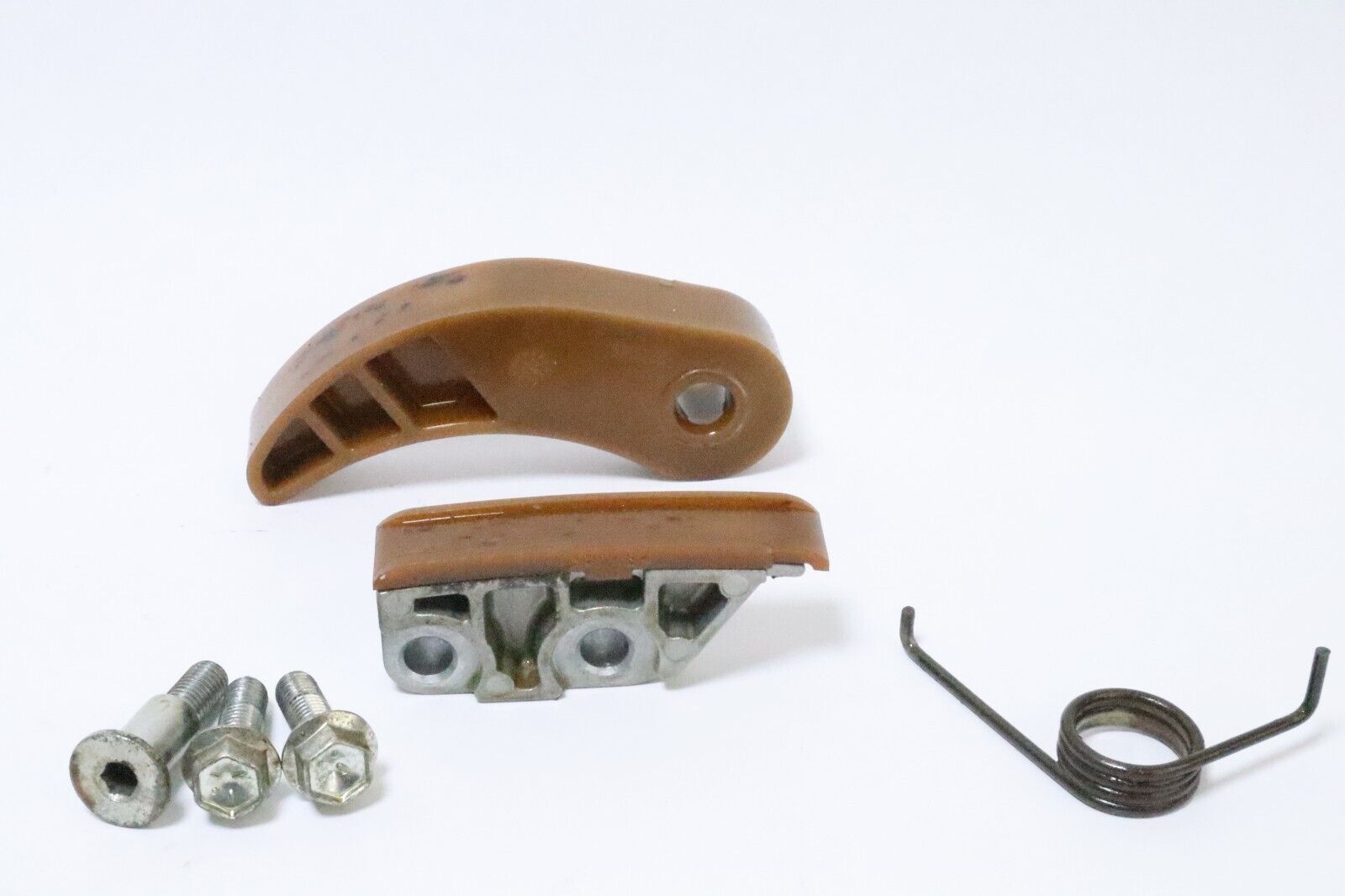 SUZUKI df 150 175 200 OEM BALANCER CHAIN GUIDE # 12695-96J00 12671-96J00 USED - Image 2