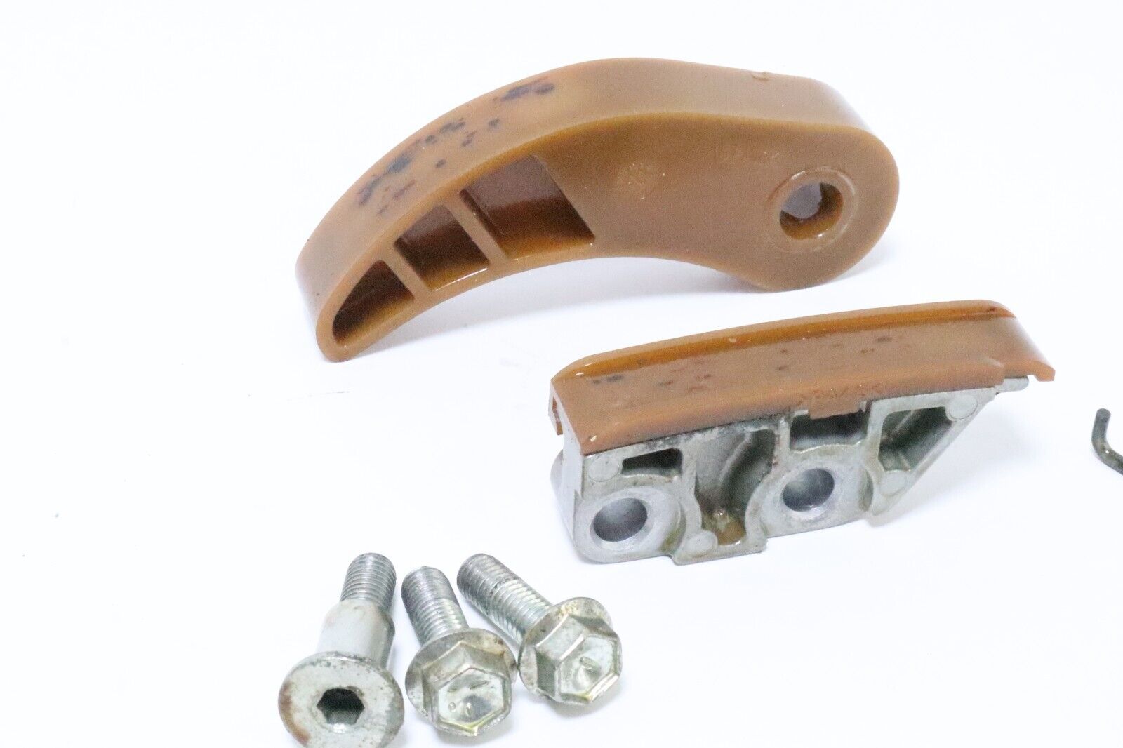 SUZUKI df 150 175 200 OEM BALANCER CHAIN GUIDE # 12695-96J00 12671-96J00 USED - Image 3