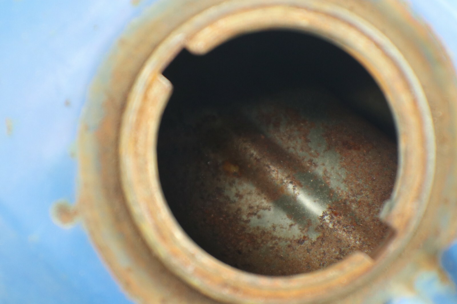 Honda 83 84 85 Atc 110 Blue Gas Tank Rare - Image 8