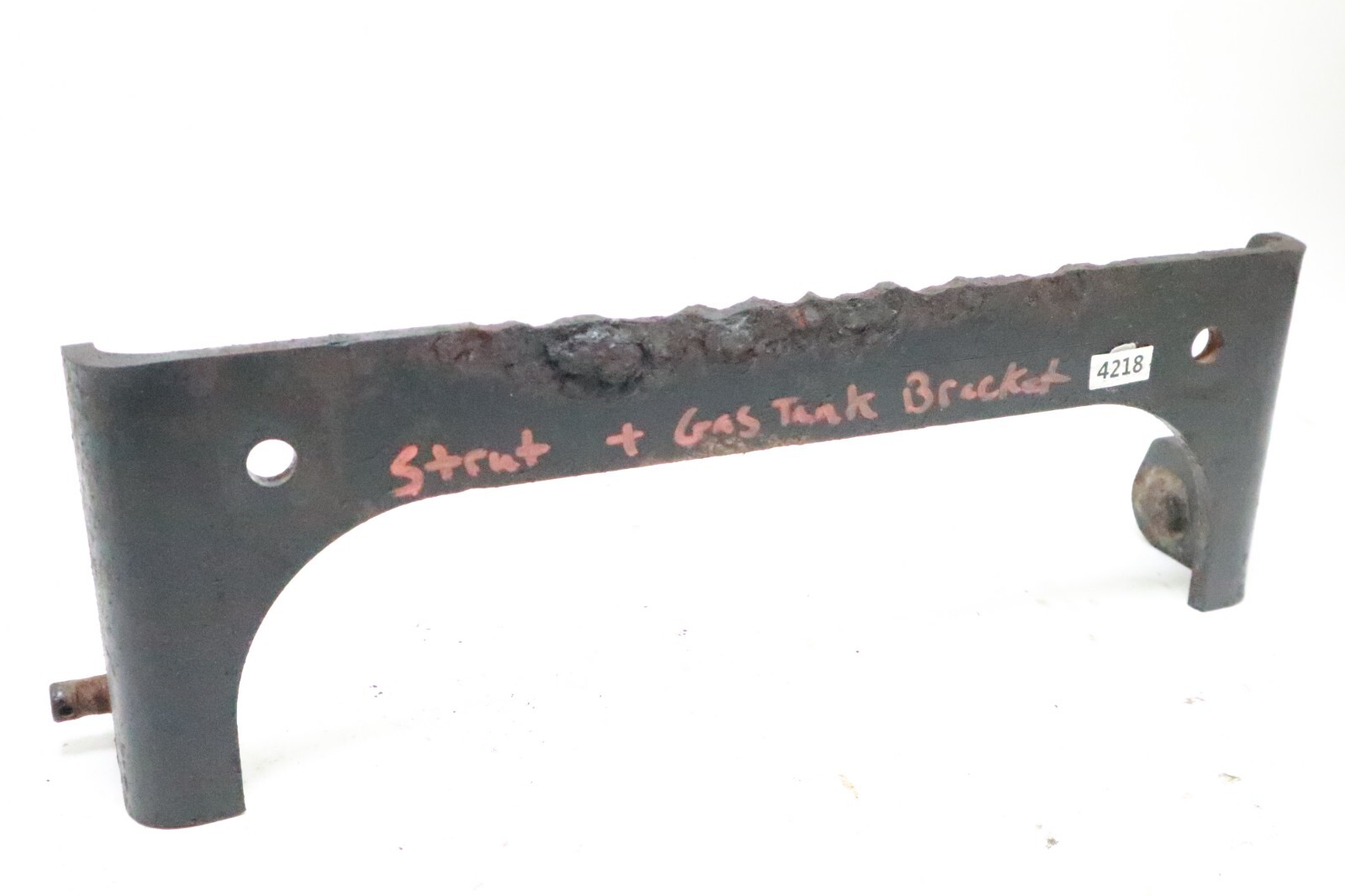 John Deere 727 ZTrak Zero Turn fuel gas tank strap brackets - Image 12