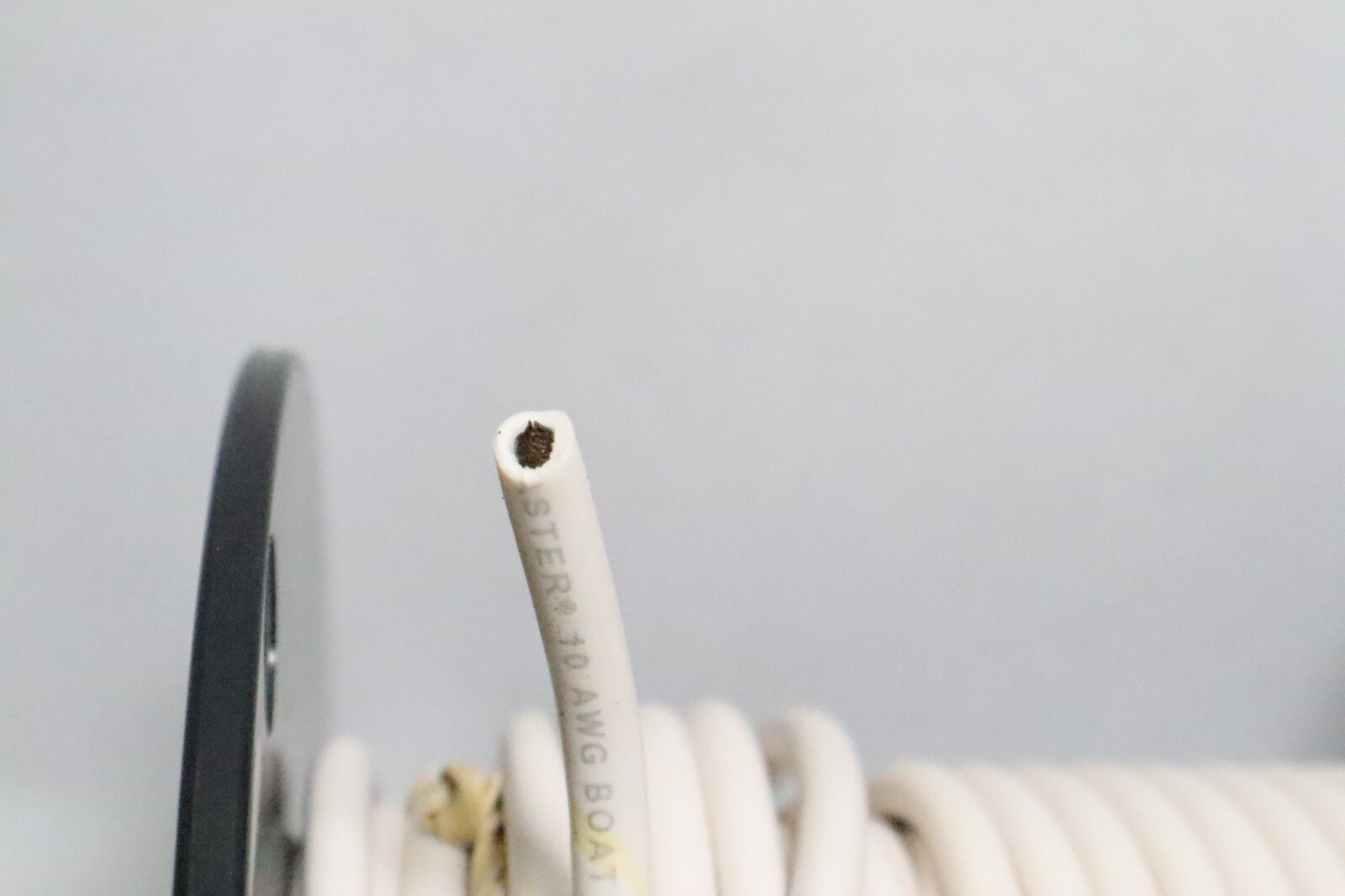 Wire 10 AWG Gauge 20 FT Marine Tinned Copper WHITE - Image 2