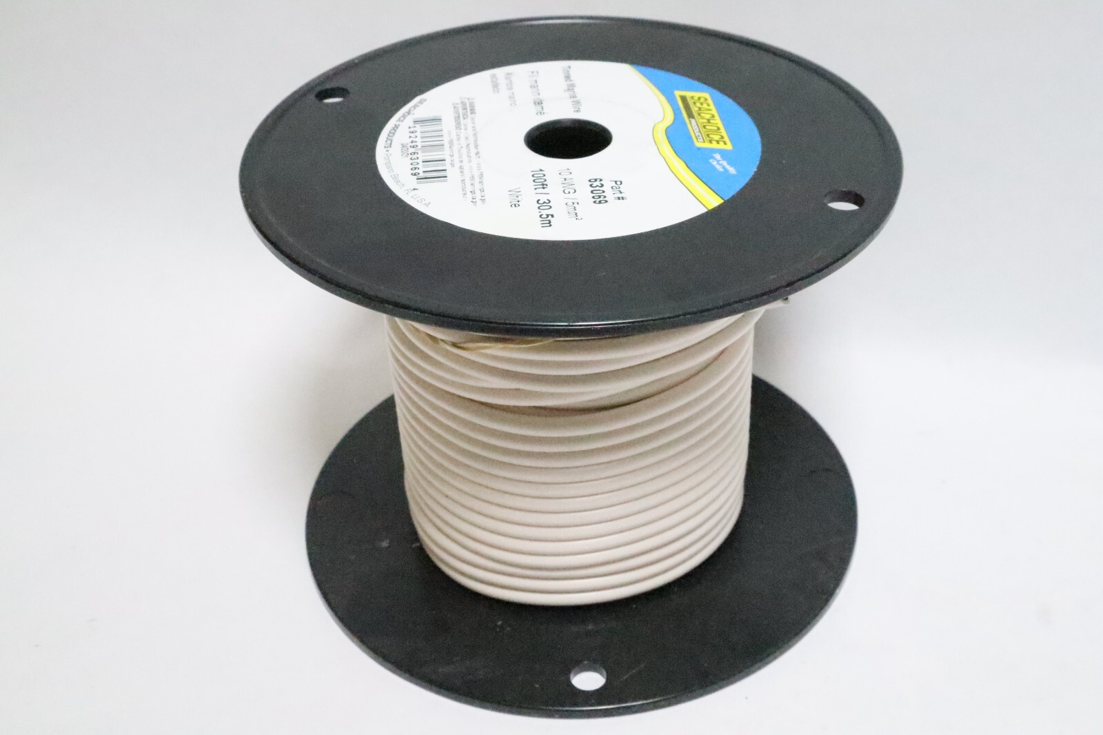Wire 10 AWG Gauge 20 FT Marine Tinned Copper WHITE - Image 3