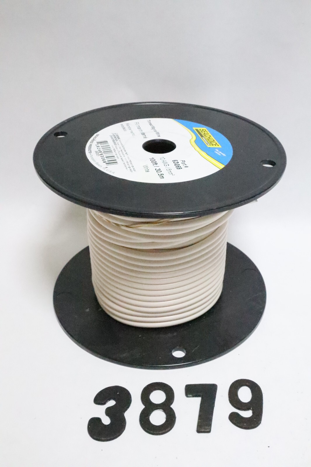 Wire 10 AWG Gauge 20 FT Marine Tinned Copper WHITE - Image 4