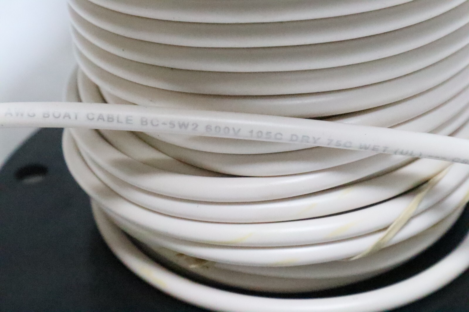 Wire 10 AWG Gauge 20 FT Marine Tinned Copper WHITE - Image 8