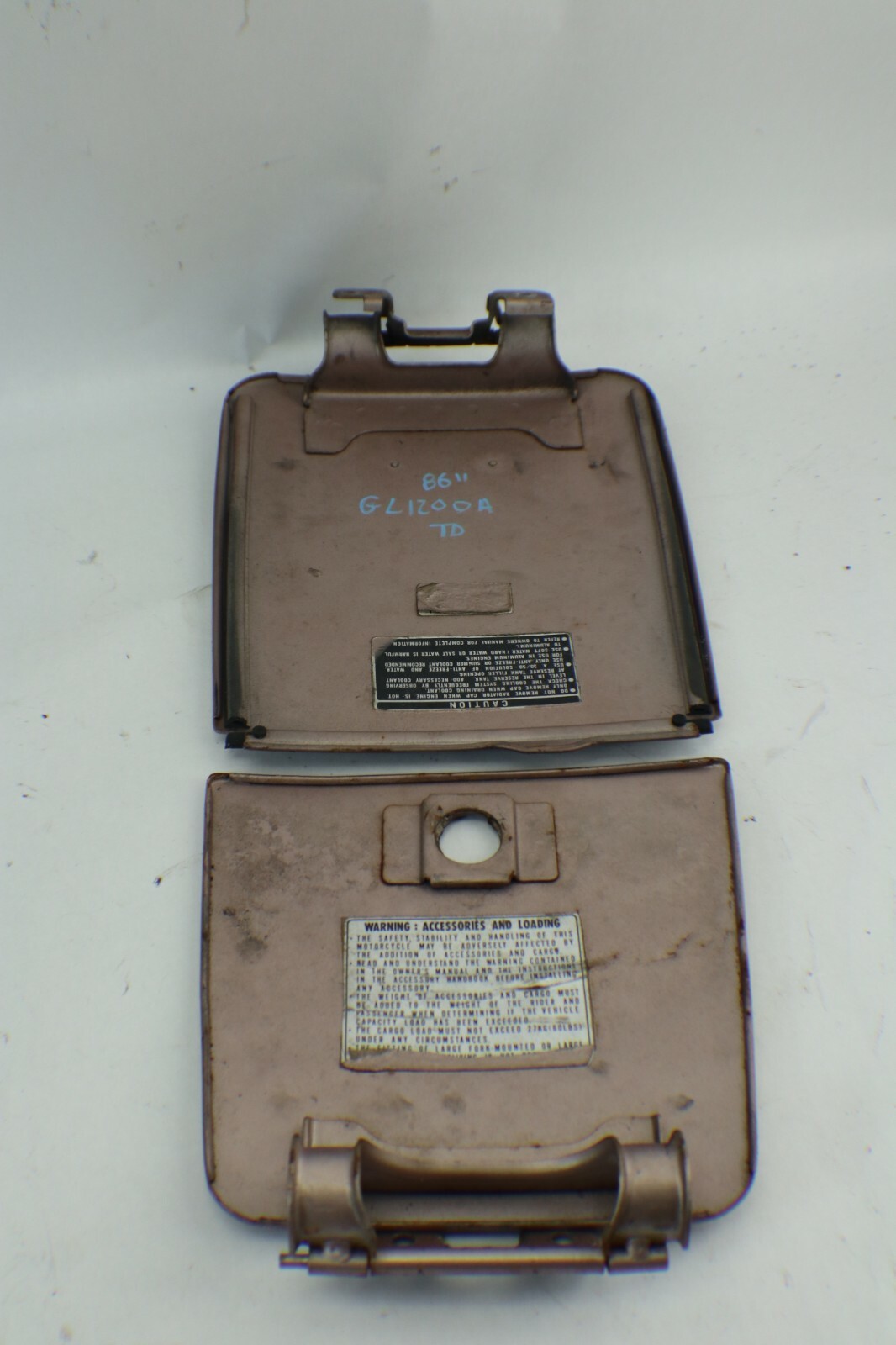 1986 HONDA GOLDWING 1200 GL1200 INTERSTATE GAS FUEL COOLANT COVER - Image 8