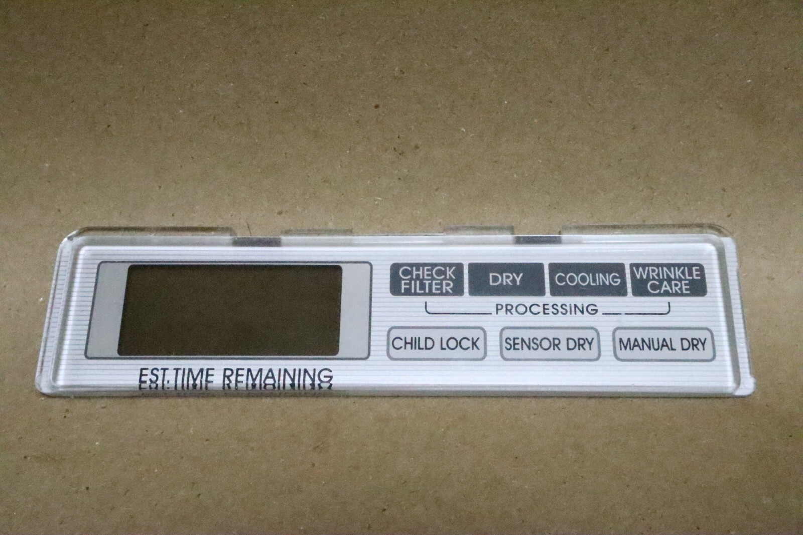 LG DRYER Interface Control Board SCREEN 3806ER3034 - Image 3