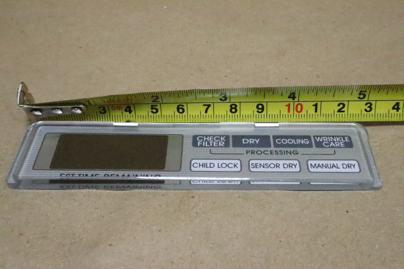 LG DRYER Interface Control Board SCREEN 3806ER3034 - Image 5