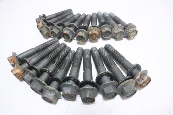 0358984 Evinrude ETEC 150 HP  2 STROKE G2 Cylinder Head Bolt Set  (20) SCREWS  USED - Image 5