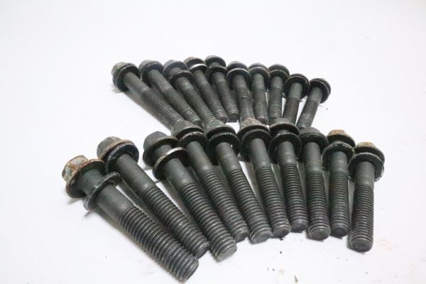 0358984 Evinrude ETEC 150 HP  2 STROKE G2 Cylinder Head Bolt Set  (20) SCREWS  USED - Image 8