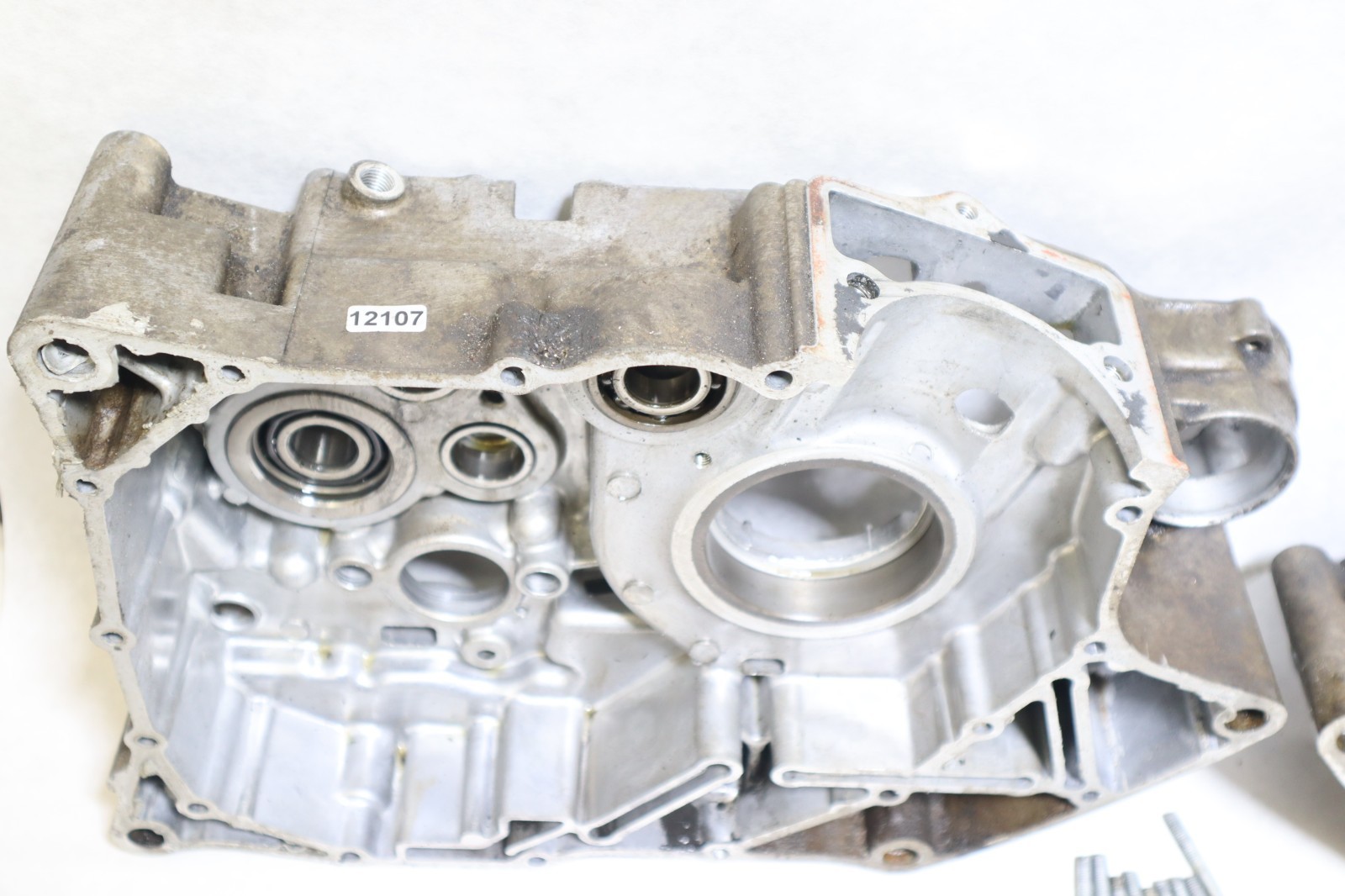 1988 Kawasaki Bayou 300 2x4 Crankcase Center Crank Case KLF300 - Image 3