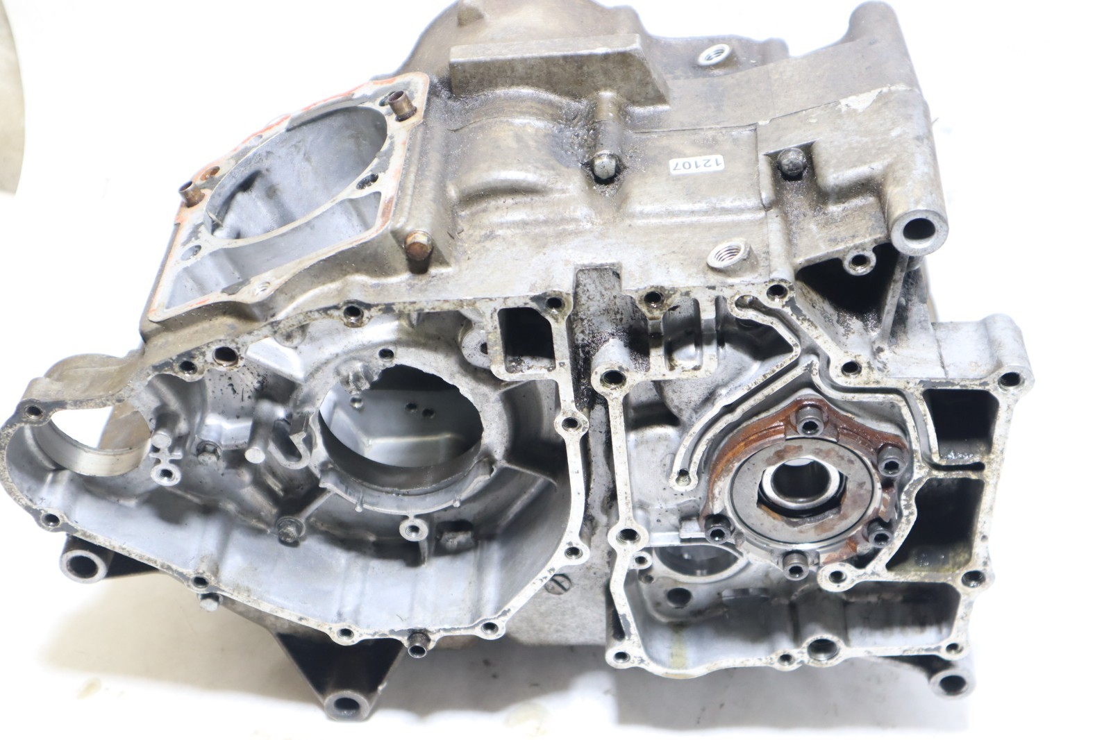 1988 Kawasaki Bayou 300 2x4 Crankcase Center Crank Case KLF300 - Image 15