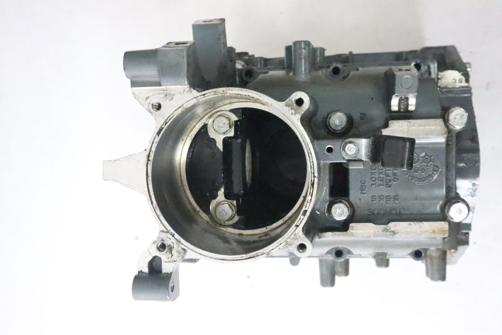 03-06 YAMAHA f 25 hp OEM CRANKCASE ASSY #65W-15100-11-1S core - Image 15