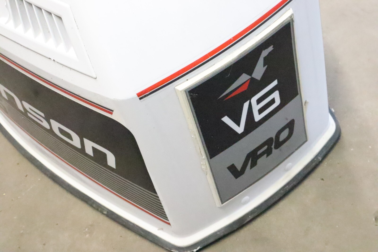 Evinrude Johnson 200 225 HP V6 Looper HOOD COWL COVER VRO - Image 13