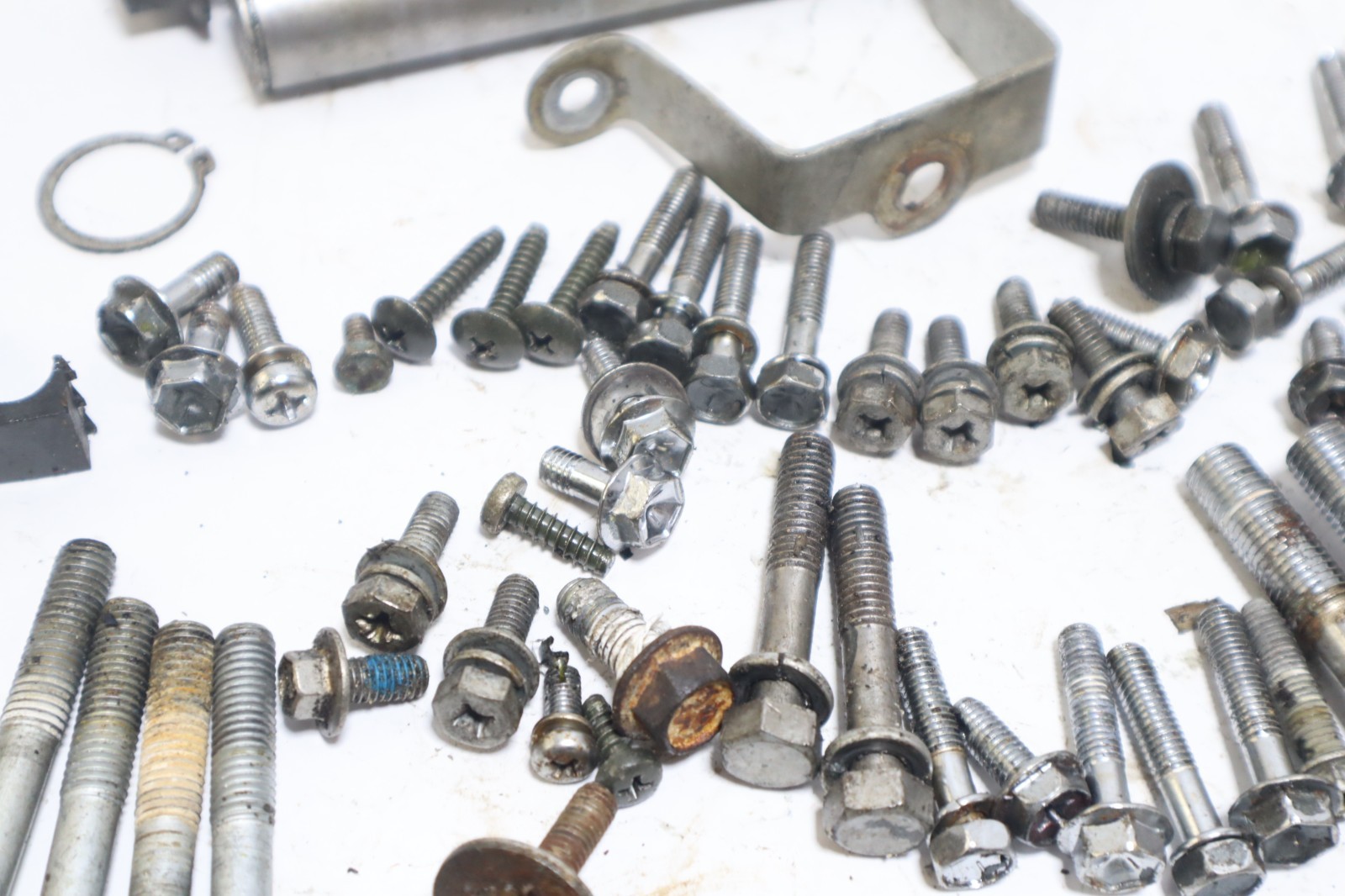 1997 Suzuki Marine DT 85 mixed hardware bolts screws nuts - Image 6