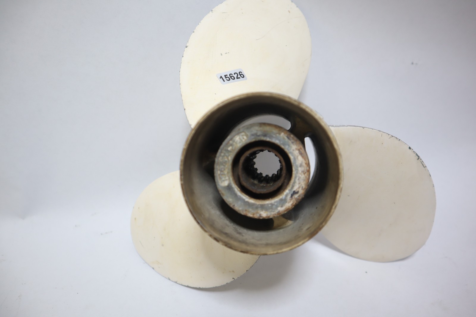 2001-06 40HP YAMAHA 2-STROKE Aluminum Prop Propeller 10 5/8 X 12 ASSEMBLY 50hp - Image 3