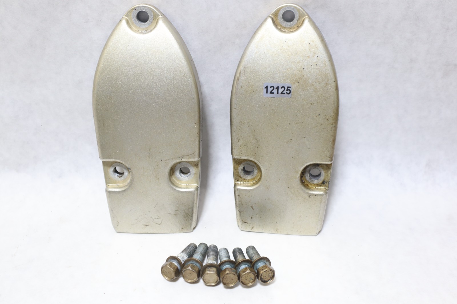 Honda 115 135 HP 4 Stroke Outboard Lower Mount Covers Set 50111-ZW1-010ZA OEM - Image 2