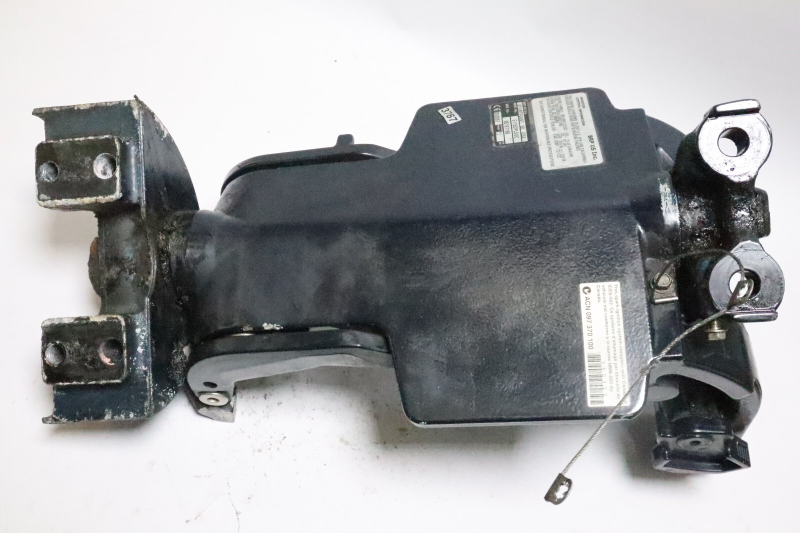 Evinrude ETEC Swivel Bracket Motor Mount Steering Arm Complete OEM 352062 - Image 7
