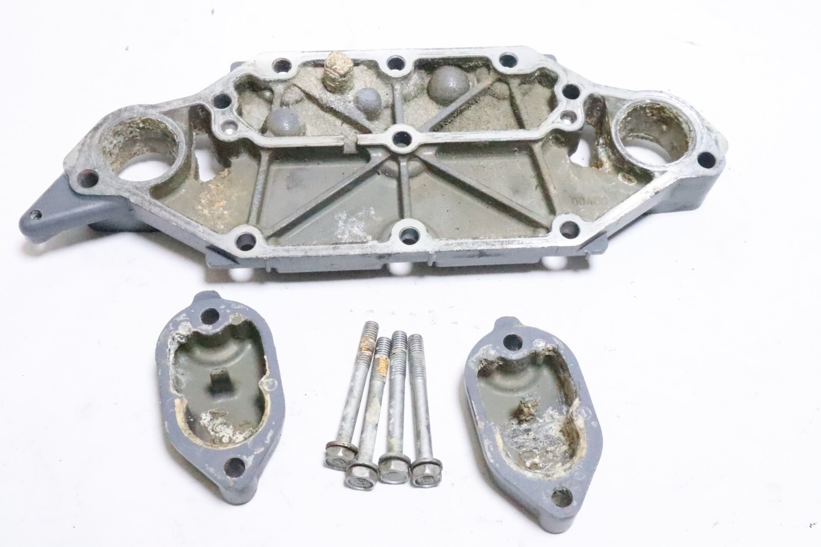 THERMOSTAT PLATE COVER CLEAN FRESHWATER 06 YAMAHA 300 HPDI 60V-11371-00-94 - Image 6