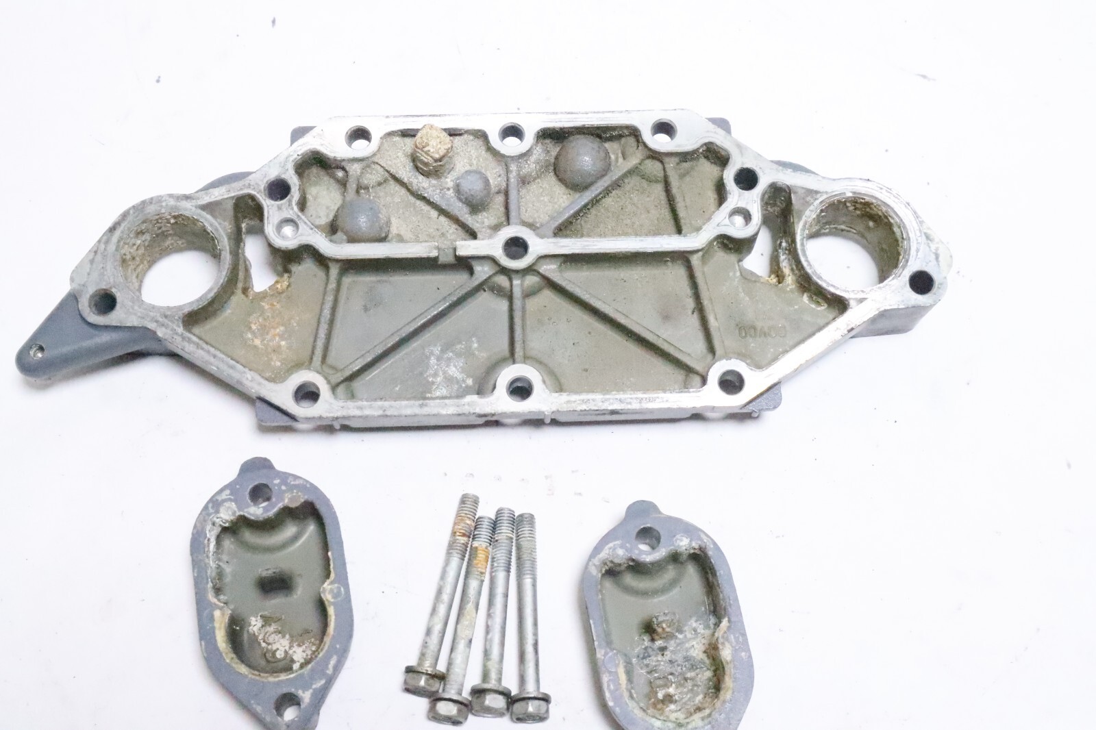 THERMOSTAT PLATE COVER CLEAN FRESHWATER 06 YAMAHA 300 HPDI 60V-11371-00-94 - Image 7