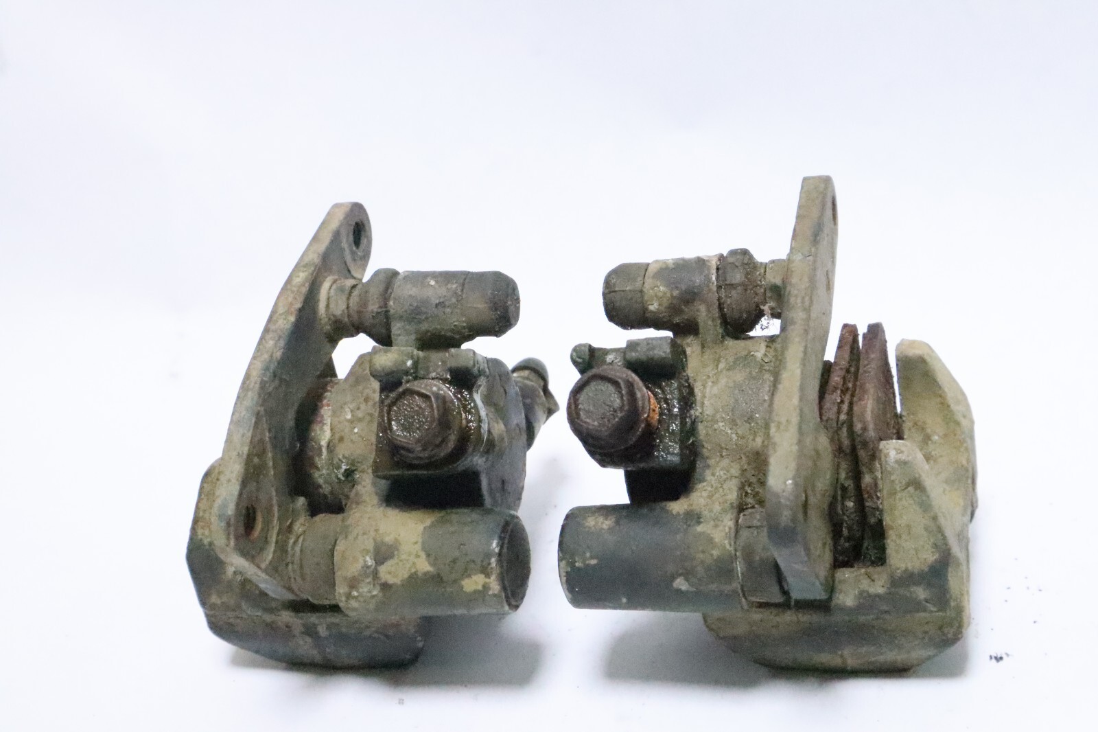 YAMAHA WARRIOR 350 BANSHEE GRIZZLY LEFT RIGHT FRONT DISC BRAKE CALIPER PADS B - Image 8