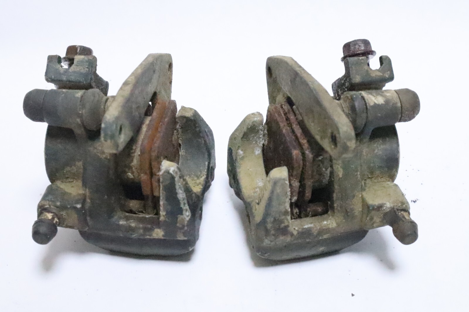 YAMAHA WARRIOR 350 BANSHEE GRIZZLY LEFT RIGHT FRONT DISC BRAKE CALIPER PADS B - Image 11
