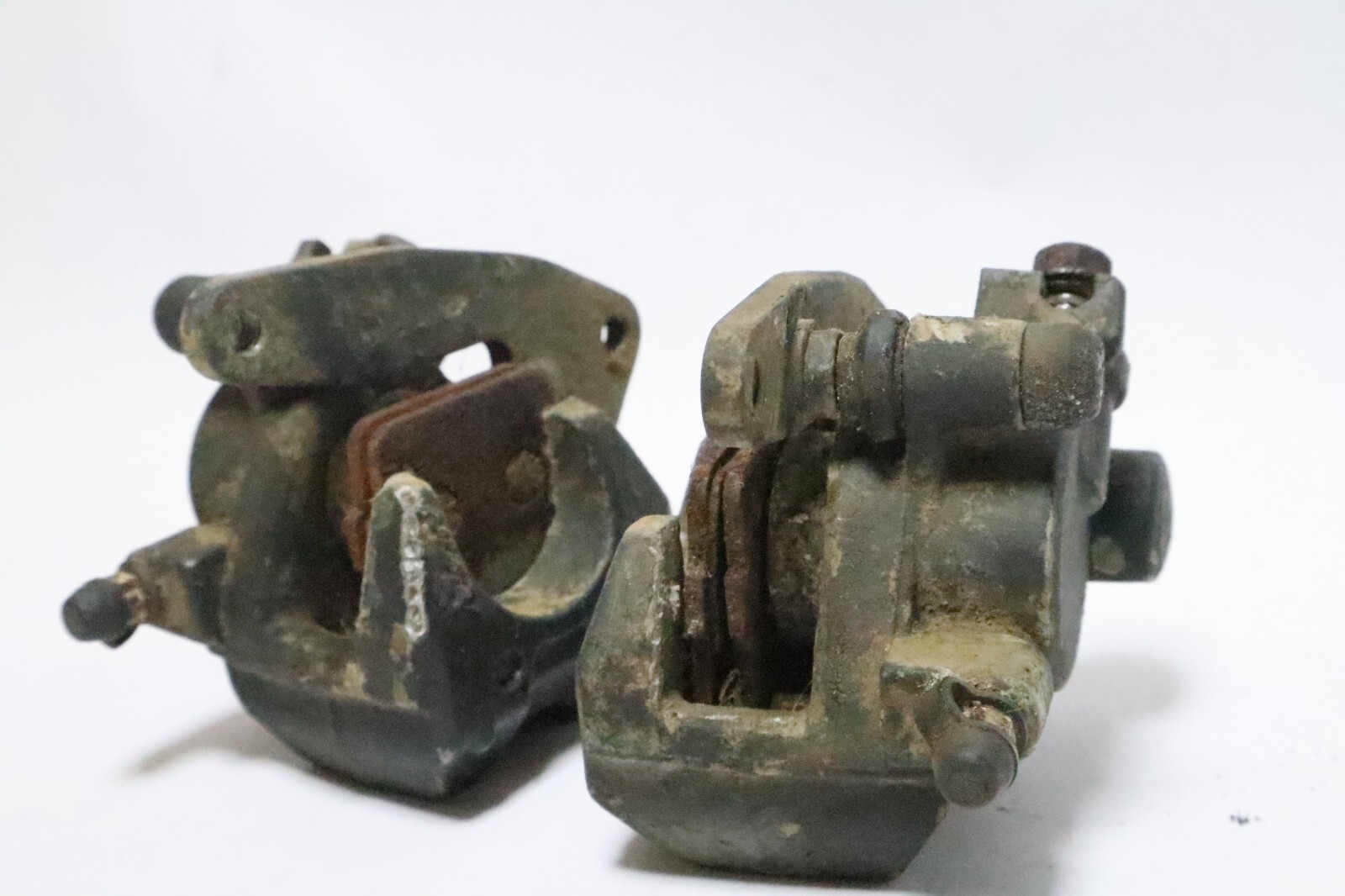 YAMAHA WARRIOR 350 BANSHEE GRIZZLY LEFT RIGHT FRONT DISC BRAKE CALIPER PADS B - Image 12