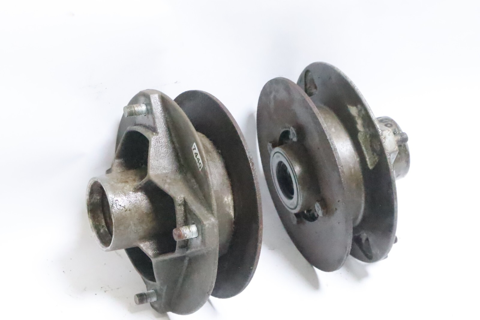 96 97 Polaris Xpress 300 400 4x2 Front Wheel Stud Hub + Brake Disc Rotor - Image 6